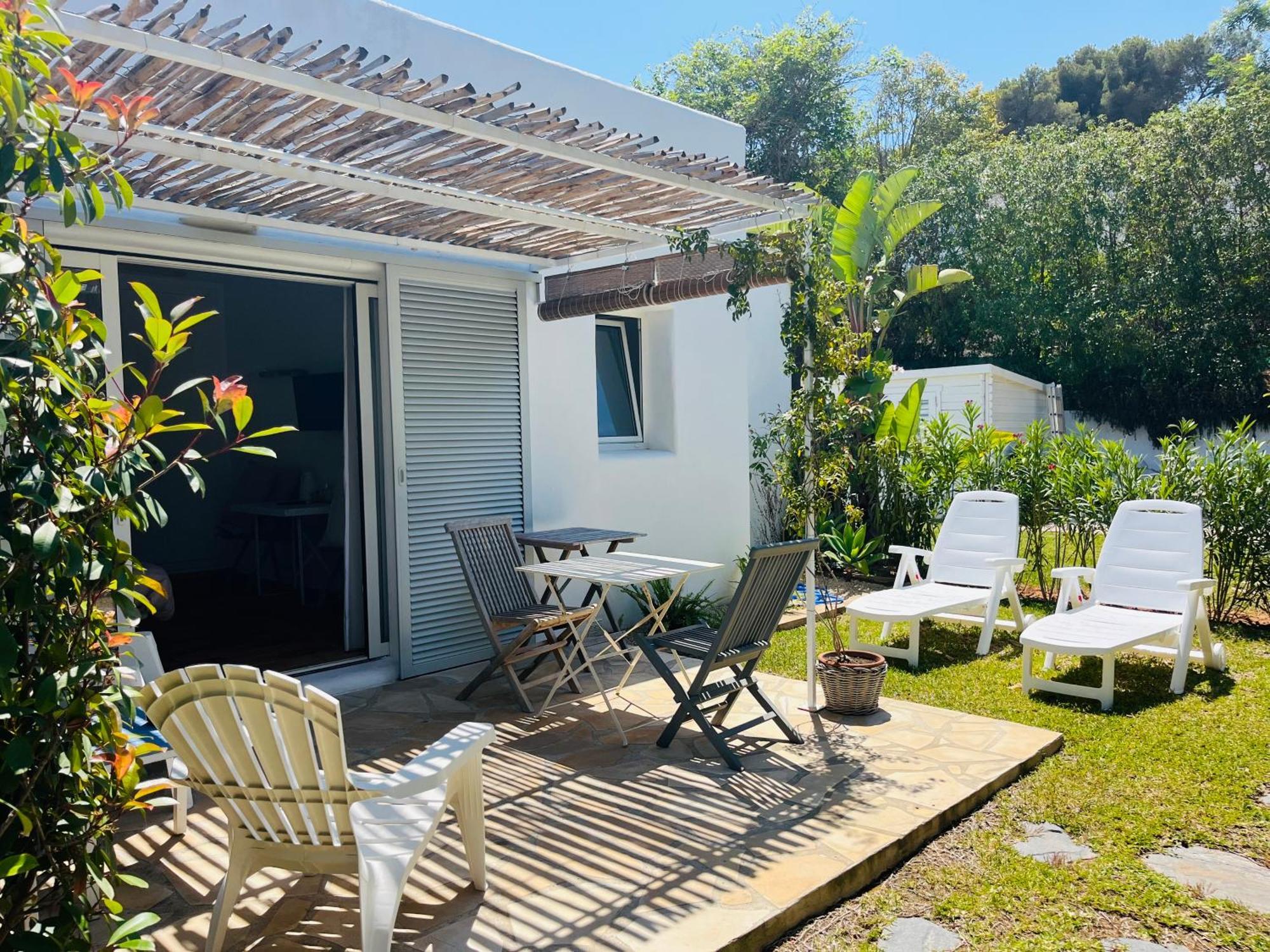 Habitación con jardín y terraza en el Tosalet Jávea Exterior foto